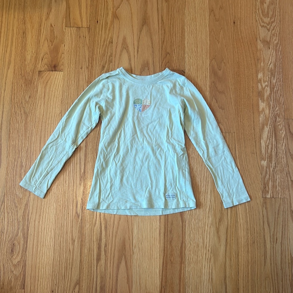 Life Is Good long sleeve, size kids S (5-6)